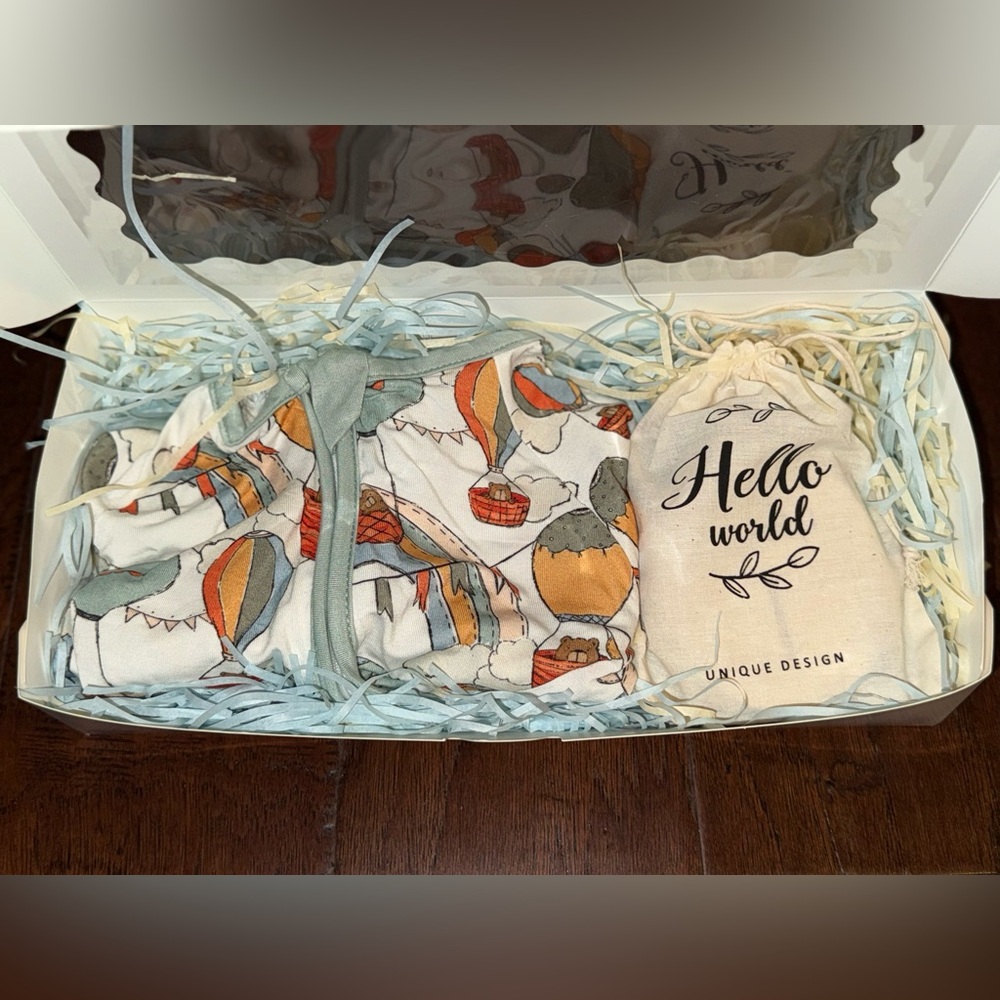 Hot Air Balloon Themed Baby Shower Gift